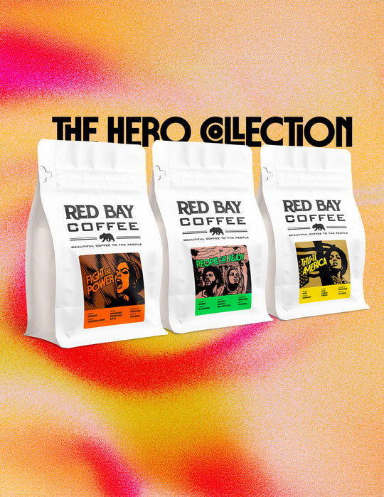 Red Bay Coffee Launches Hero Collection: A Bold Tribute to Resistance, Resilience & Speaking Truth to Power
