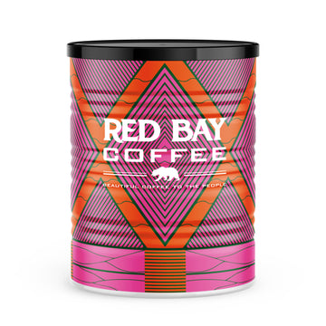 Red Bay Coffee Anniversary Tin Can