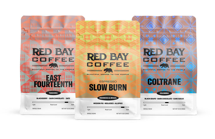 Join the Red Bay Coffee Club. Fresh beans at your doorstep, with 10% savings and free shipping—every time