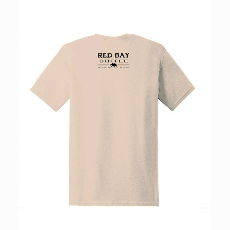 Anniversary Black Coffee Cream T-Shirt - Red Bay Coffee