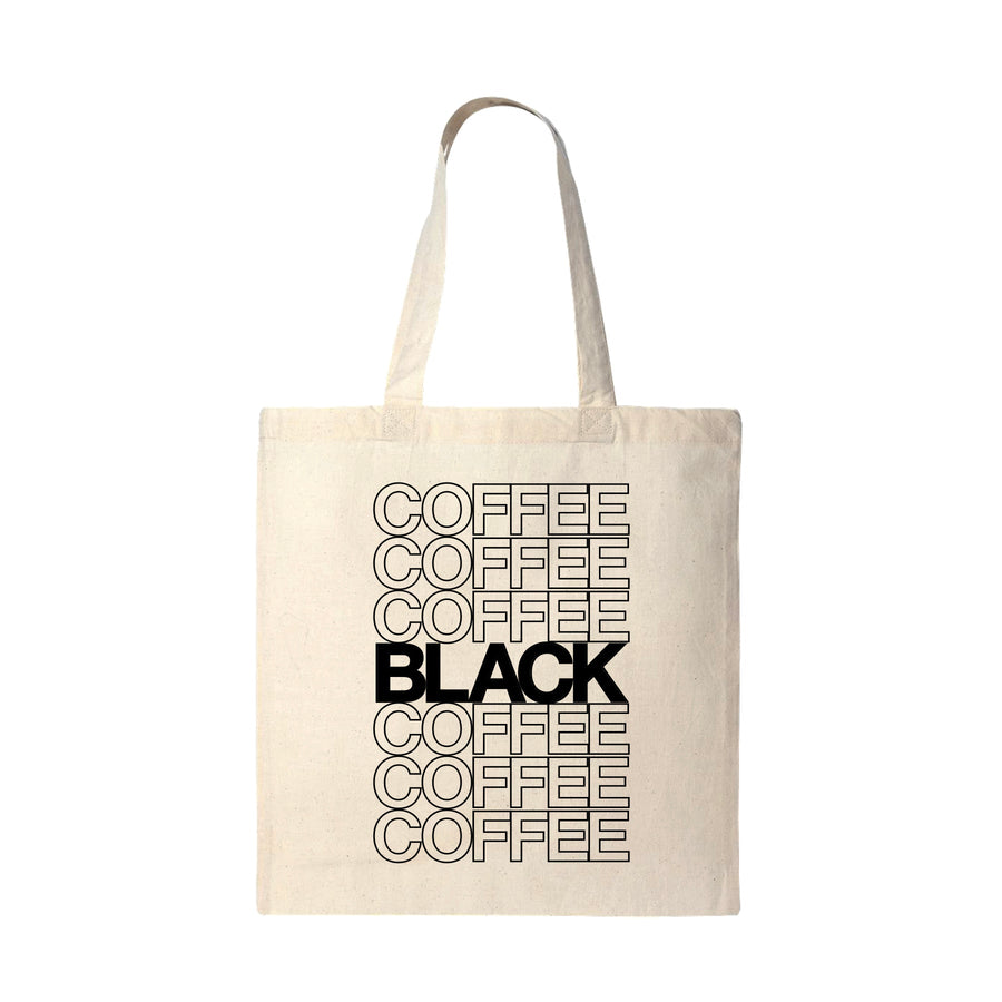 Anniversary Black Coffee Cream Tote Bag - Red Bay Coffee