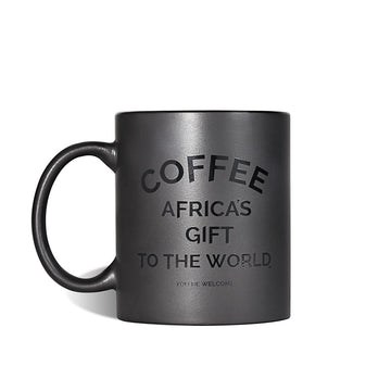 Coffee Mug - Africa's Gift (Black) | Red Bay Coffee.