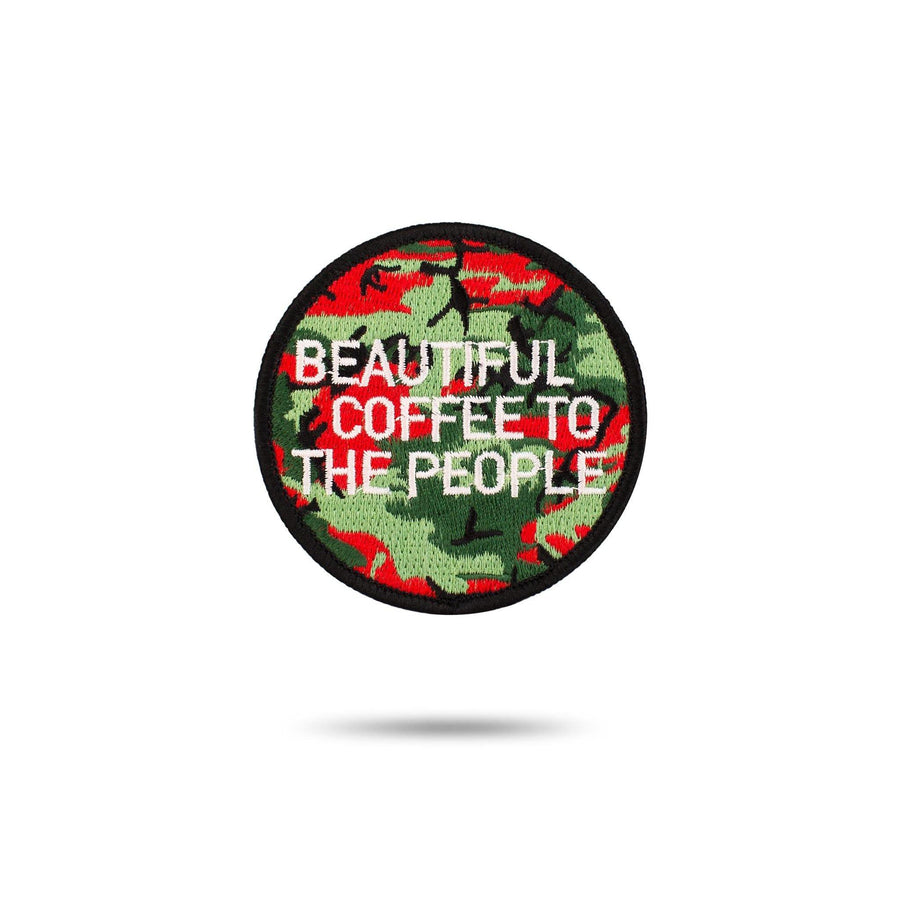 Embroidered Patch - Beautiful Coffee | Red Bay Coffee.