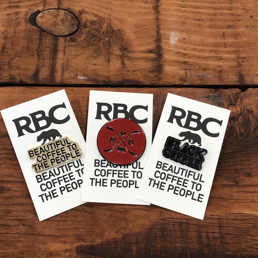 Enamel Pin - Beautiful Coffee | Red Bay Coffee.