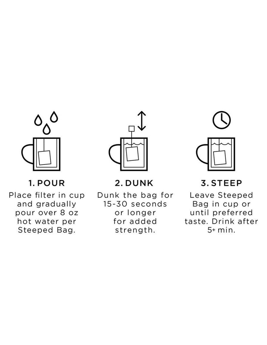 Red Bay Steeped Coffee Bags | Red Bay Coffee.