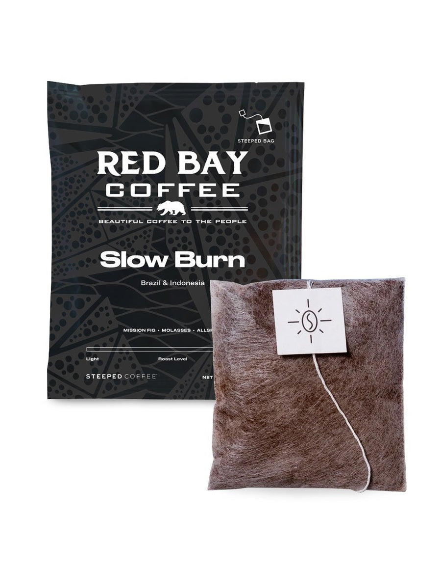 Red Bay Steeped Coffee Bags | Red Bay Coffee.