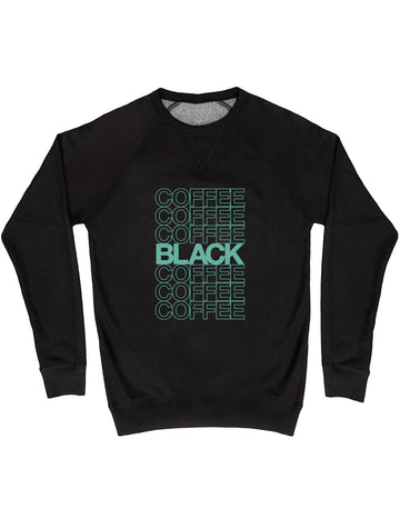 Unisex Sweatshirt - Anniversary Black Coffee - Black | Red Bay Coffee.